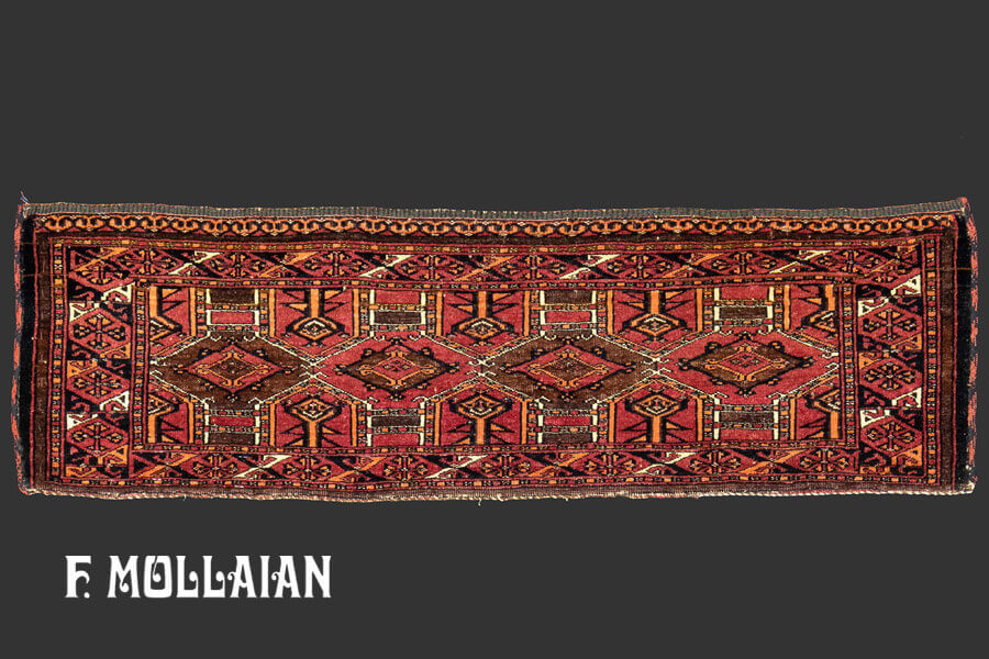 Antique Turkmen Tekke Chuval Rug n°:14248362